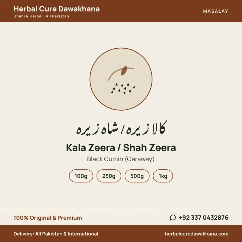Kala Zeera / Shah Zeera (Black Cumin (Caraway))
