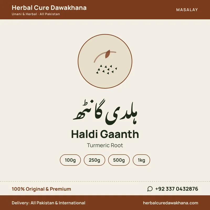 Haldi Gaanth (Turmeric Root)
