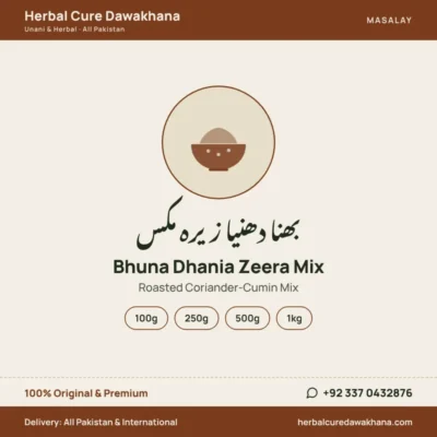 Bhuna Dhania Zeera Mix (Roasted Coriander-Cumin Mix)