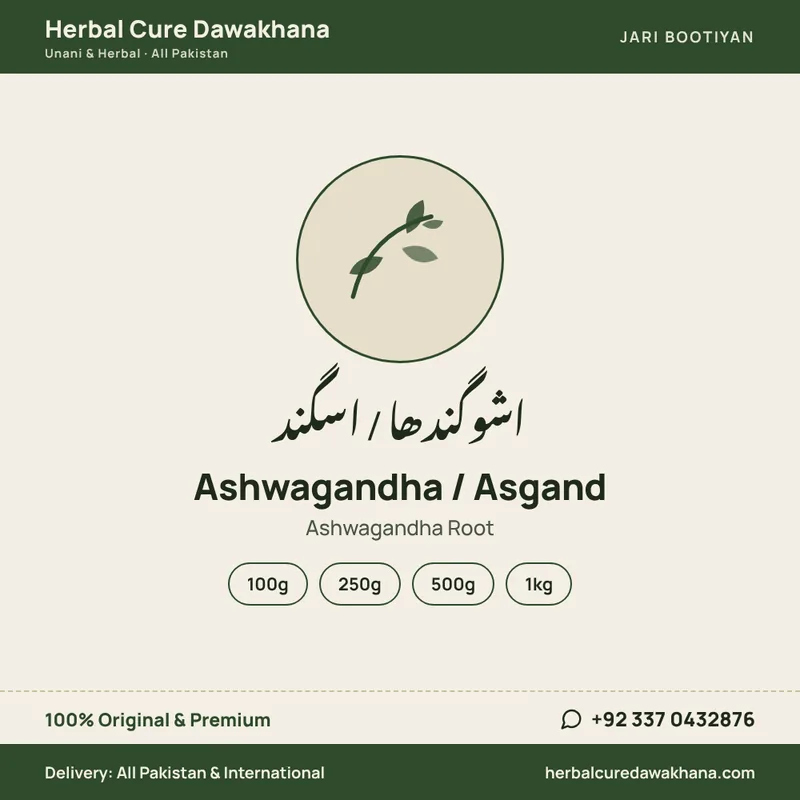 Ashwagandha / Asgand (Ashwagandha Root)