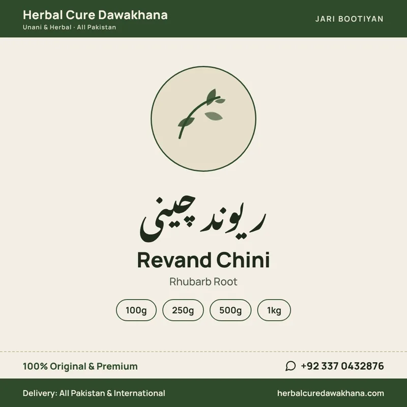Revand Chini (Rhubarb Root)