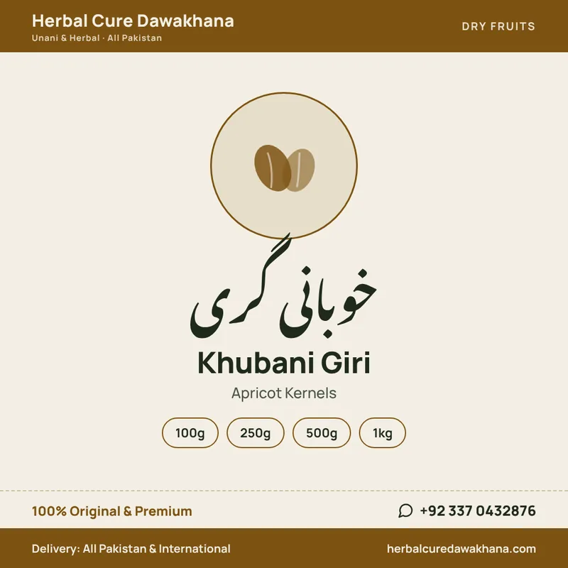Khubani Giri (Apricot Kernels)