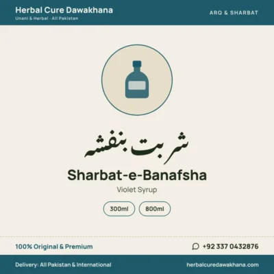 Sharbat-e-Banafsha (Violet Syrup)