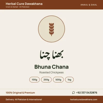 Bhuna Chana (Roasted Chickpeas)