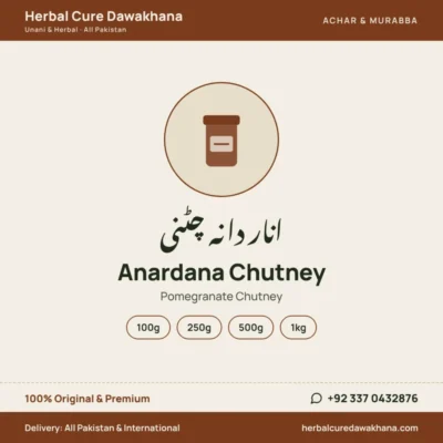 Anardana Chutney (Pomegranate Chutney)