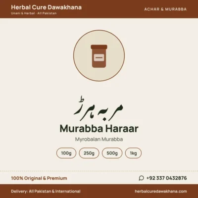 Murabba Haraar (Myrobalan Murabba)