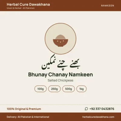 Bhunay Chanay Namkeen (Salted Chickpeas)