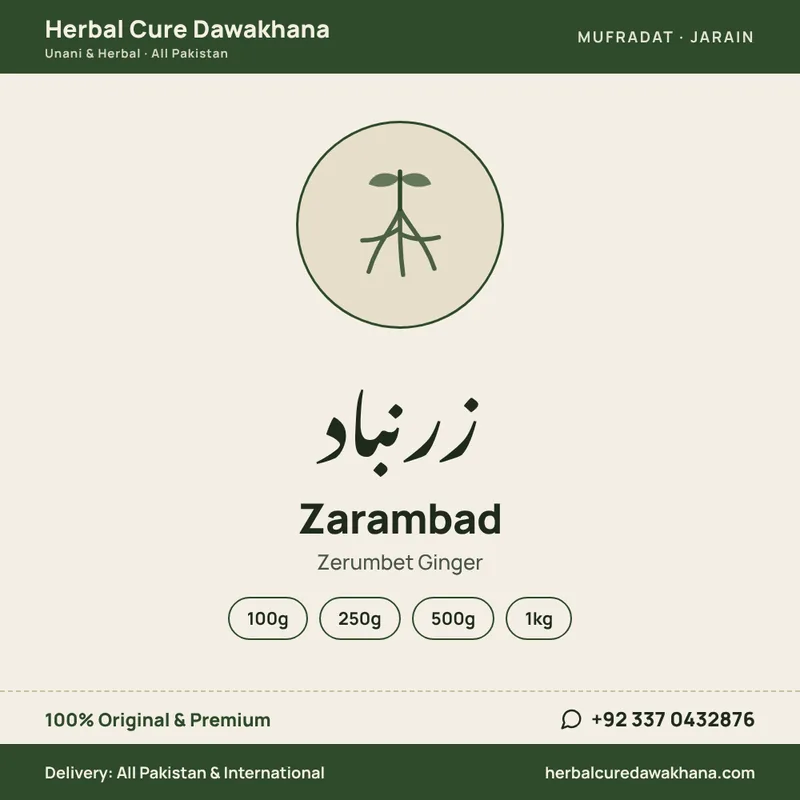 Zarambad (Zerumbet Ginger)