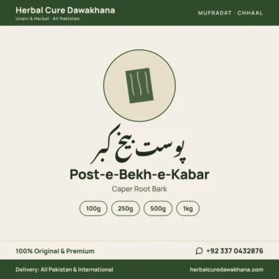 Post-e-Bekh-e-Kabar (Caper Root Bark)