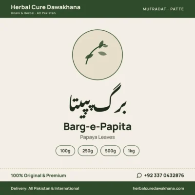 Barg-e-Papita (Papaya Leaves)