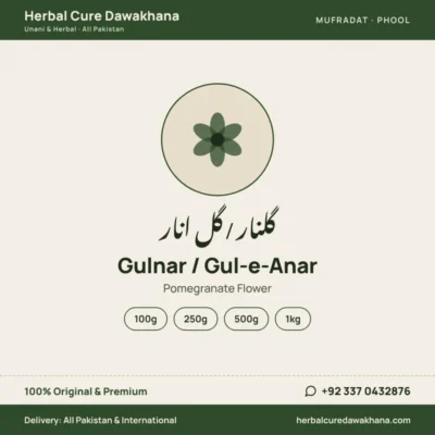 Gulnar / Gul-e-Anar (Pomegranate Flower)