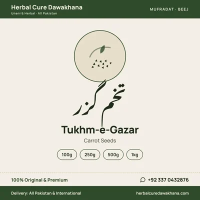 Tukhm-e-Gazar (Carrot Seeds)
