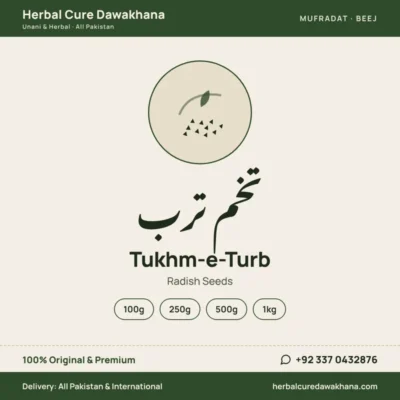 Tukhm-e-Turb (Radish Seeds)