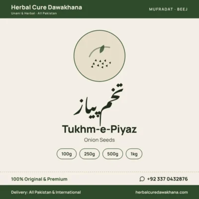 Tukhm-e-Piyaz (Onion Seeds)