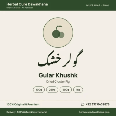 Gular Khushk (Dried Cluster Fig)