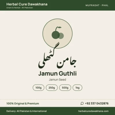Jamun Guthli (Jamun Seed)