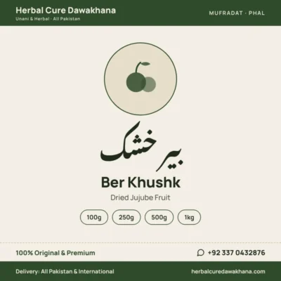 Ber Khushk (Dried Jujube Fruit)