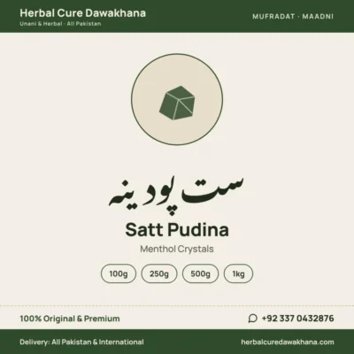 Satt Pudina (Menthol Crystals)