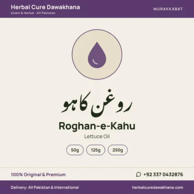Roghan-e-Kahu (Lettuce Oil)