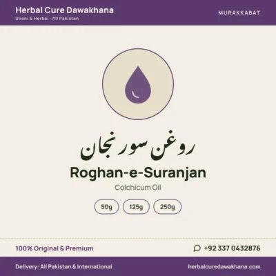 Roghan-e-Suranjan (Colchicum Oil)