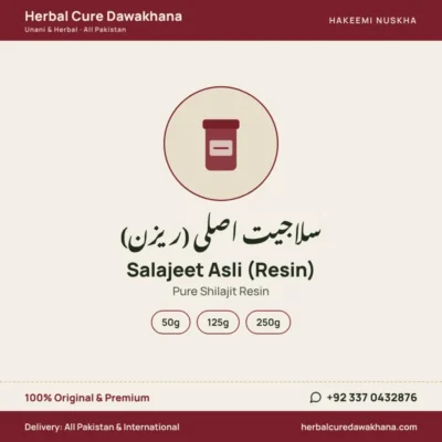Salajeet Asli (Resin) (Pure Shilajit Resin)