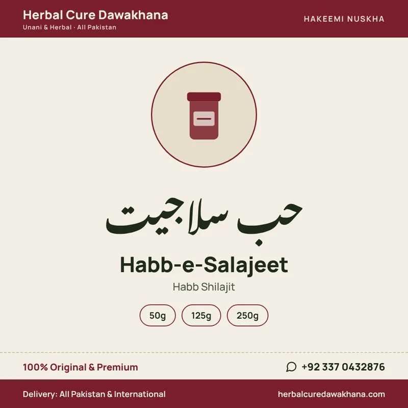 Habb-e-Salajeet (Habb Shilajit)