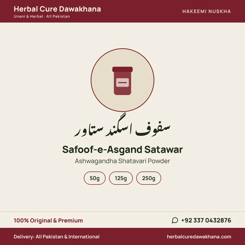 Safoof-e-Asgand Satawar (Ashwagandha Shatavari Powder)