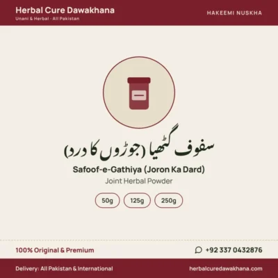 Safoof-e-Gathiya (Joron Ka Dard) (Joint Herbal Powder)
