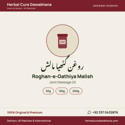 Roghan-e-Gathiya Malish (Joint Massage Oil)